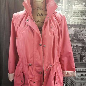 Charter Club Water Resistant Hooded Jacket Small